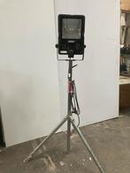 Gasontladingslamp Bouwlamp met Statief, Gebruikt, Met statief, Ophalen of Verzenden, Lamp met armatuur
