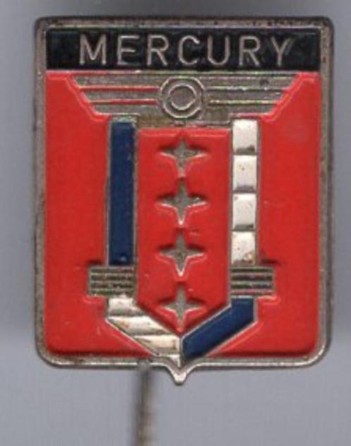 Mercuri zilverkleurig auto speldje ( C_011 ), Verzamelen, Speldjes, Pins en Buttons, Nieuw, Speldje of Pin, Transport, Verzenden