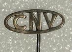 Zilver CNV Speldje, Ophalen of Verzenden, Gebruikt, Overige onderwerpen, Speldje of Pin