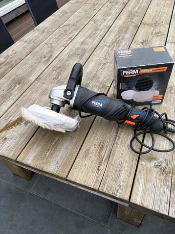 Grote Ferm Polijstmachine met Pads - Traploze Snelheid beschikbaar voor biedingen