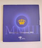 Koninklijke Geboorte Set 2003 BU , 3 sets te koop., Setje, Koningin Beatrix, Euro's, Ophalen of Verzenden