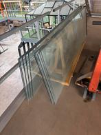 Glazen schuifwand c.a. 8,00 mtr x 2,70 mtr, Doe-het-zelf en Verbouw, Glas en Ramen, Nieuw, Glasplaat, Veiligheidsglas, 160 cm of meer