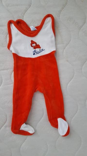 baby boxpakje maat 56 vintage rood/wit beschikbaar voor biedingen