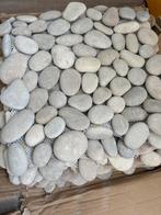 Pebble stenen badkamer (1m2) grijs/bruin, Doe-het-zelf en Verbouw, Tegels, Ophalen of Verzenden, Zo goed als nieuw, 20 tot 40 cm