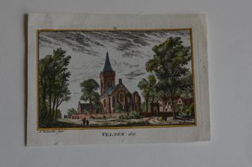 VELSEN Handgekleurde Kopergravure A. RADEMAKER1792 GX2 beschikbaar voor biedingen