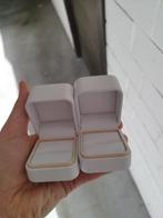 2 ringdoosjes voor bijvoorbeeld bruiloft, Overige materialen, Nieuw, Ophalen of Verzenden, 17 tot 18
