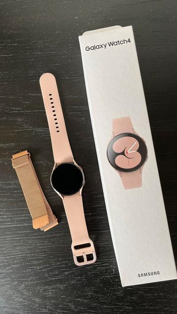 Samsung Galaxy Watch 4 - 40 mm Pink Gold met extra band