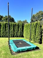BERG Trampoline Ultim Champion InGround 330 x 220 cm groen, Ophalen, Gebruikt