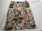 Rm bruin blauw crème rokje xl, Kleding | Dames, Rokken, Blauw, Maat 42/44 (L), Ophalen of Verzenden, Zo goed als nieuw