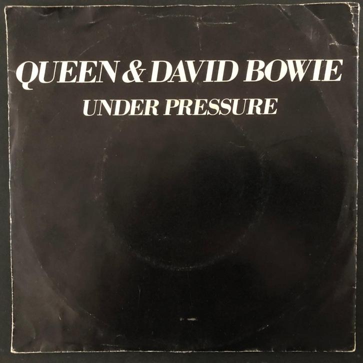 Queen & David Bowie - Under Pressure 7", Cd's en Dvd's, Vinyl Singles, Gebruikt, Single, Pop, 7 inch, Ophalen of Verzenden