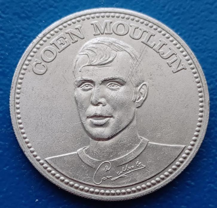 Penning Coen Moulijn 'Feyenoord' - Shell, Postzegels en Munten, Penningen en Medailles, Overige materialen, Nederland, Verzenden