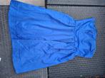 Blauw galajurkje strapless, maat 34, merk Silver Creek €19.9, Blauw, Cocktailjurk, Ophalen of Verzenden, Zo goed als nieuw