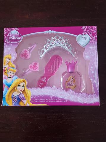 Disney prinsessen tiara, kam, haarvlios en eau de toilette beschikbaar voor biedingen