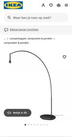 Booglamp Skaftet - Ikea, Huis en Inrichting, Lampen | Vloerlampen, Ophalen, Gebruikt, Metaal, 200 cm of meer