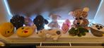 12 knuffels, Kinderen en Baby's, Speelgoed | Knuffels en Pluche, Ophalen, Zo goed als nieuw, Overige typen
