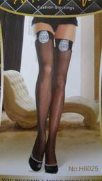 SALES! Politie hold up kousen One size, Kleding | Dames, Sokken en Kousen, Stay-up kousen, Zwart, Nieuw, Ophalen of Verzenden