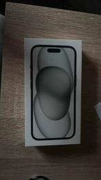 Iphone 15 doosje zwart, 128 GB, IPhone 15, Verzenden, Zwart