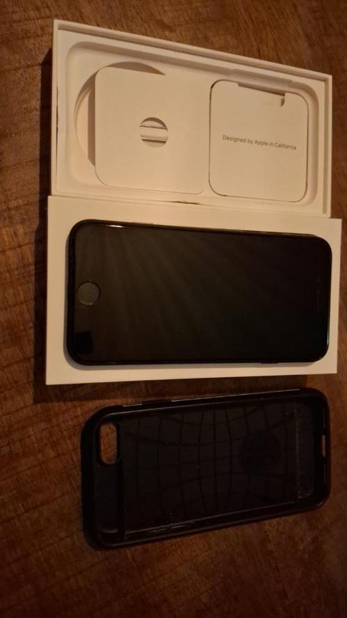 iphone, Telecommunicatie, Mobiele telefoons | Apple iPhone, Zo goed als nieuw, 128 GB, Zonder abonnement, Zonder simlock, Zwart