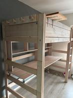 Hoogslaper hout, Ophalen, Gebruikt, Eenpersoons, 200 cm