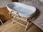 Mozes mand/wieg met standaard, matrasje en wiegdeken, Ophalen, Zo goed als nieuw, Wieg