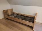 Steiger houten bed 90 x 210 met lade, Huis en Inrichting, Slaapkamer | Bedden, Ophalen, Gebruikt, 90 cm, Eenpersoons