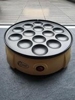 Poffertjesmaker - Lekker en snel poffertjes bakken!, Ophalen of Verzenden, Uitneembare platen, Gebruikt