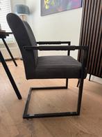 4 eetkamerstoelen Ferro antraciet, Ophalen, Overige kleuren, Zo goed als nieuw, Vier