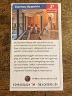 Kortingsbon sauna Thermen Maastricht, Tickets en Kaartjes, Kortingen en Cadeaubonnen, Drie personen of meer, Kortingsbon, Spa of Sauna