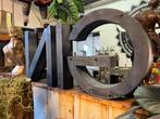 Oude GIN reclame letters groot, bar kroeg mancave restaurant, Verzamelen, Merken en Reclamevoorwerpen, Ophalen, Reclamebord, Gebruikt