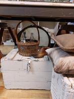 Brocante klepkist witte kist, Huis en Inrichting, Ophalen, Minder dan 50 cm, Gebruikt, 50 tot 100 cm