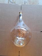 Plafondlamp met betonlook + 5 lampen, Huis en Inrichting, Ophalen of Verzenden, Zo goed als nieuw, Overige materialen, Industrieel