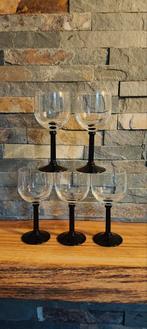 Vintage Luminarc ballonglazen - set van 5, Glas of Glazen, Ophalen of Verzenden, Overige stijlen, Glas