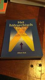 Het Hierarchisch Brein, Albert Kok, 2004. Z.g.a.n., Functieleer of Neuropsychologie, Albert Kok, Ophalen of Verzenden, Zo goed als nieuw