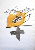 Antoni Tapies gelithografeerde poster "Apartheid Criminal", Ophalen