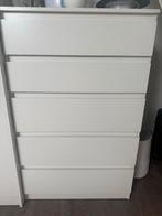 Witte commode met lades ikea, Ophalen, Kunststof, 100 tot 150 cm, 50 tot 100 cm