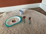 Nieuw woezel en pip bord beker en bestek, Ophalen of Verzenden, Nieuw, Overige typen