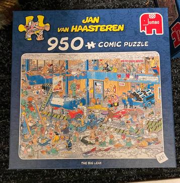 Jan van Haasteren puzzel 950 stukjes. The big leak beschikbaar voor biedingen