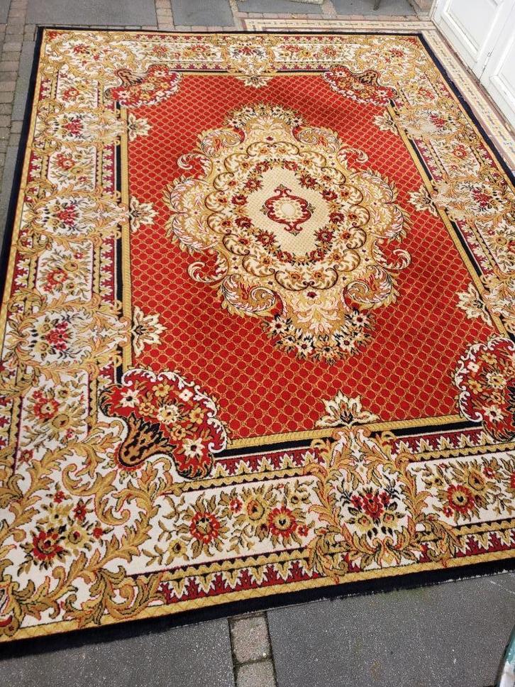 Vintage vloerkleed is sleets 2.5 x 3.4 m, Huis en Inrichting, Stoffering | Tapijten en Kleden, Zo goed als nieuw, 200 cm of meer