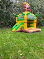 Springkussen Aap - Jungle per dag €70, Kinderen en Baby's, Speelgoed | Buiten | Springkussens, Ophalen of Verzenden, Zo goed als nieuw