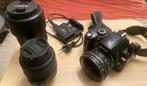 Nikon D60 met 3 lenzen (moet gerepareerd worden), Audio, Tv en Foto, Fotocamera's Digitaal, Spiegelreflex, Ophalen of Verzenden