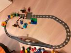 Duplo Trein Set zonder 2 Locomotieven, met Brug en Overgang, Kinderen en Baby's, Speelgoed | Duplo en Lego, Ophalen of Verzenden