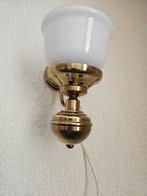 Mooi en koperen wandlamp 1949, Ophalen, Zo goed als nieuw