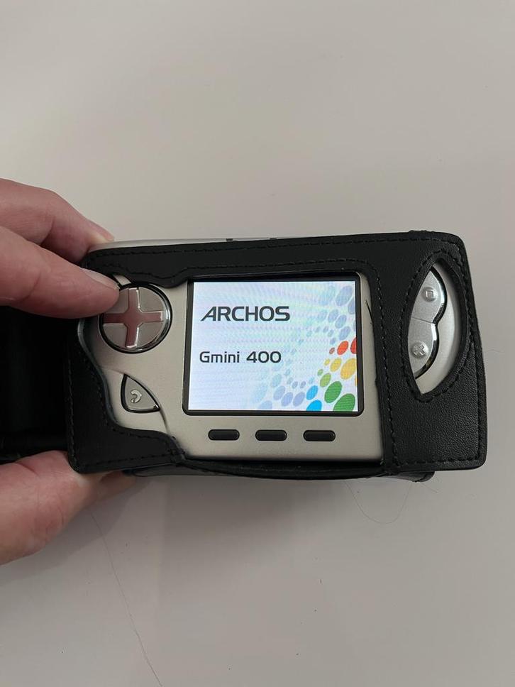 Vintage Archos Gmini 400 – Werkende retro‑multimediaspeler, Audio, Tv en Foto, Mp3-spelers | Overige merken, Gebruikt, 20 tot 40 GB