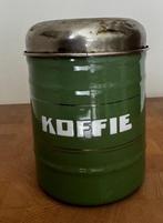Koffieblik emaille, Verzamelen, Blikken, Ophalen of Verzenden, Gebruikt, Koffie, Overige merken