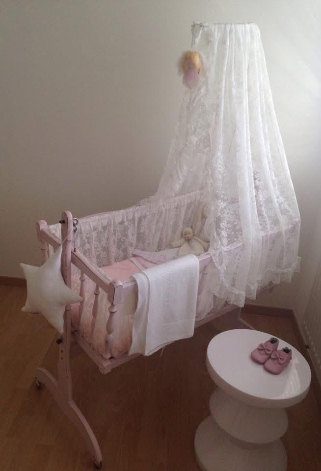 Houten wieg, Kinderen en Baby's, Babywiegjes en Ledikanten, Gebruikt, Wieg, Ophalen