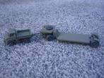 Unimog 406 met dieplader Bundeswehr, Wiking, H0, Hobby en Vrije tijd, Modelauto's | 1:87, Ophalen of Verzenden, Nieuw, Bus of Vrachtwagen