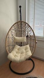 Xenos Hangstoel Swing met standaard - naturel, Ophalen, Zo goed als nieuw, Wit, Eén