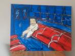 Herman Brood metro 120 x 90, Antiek en Kunst, Ophalen of Verzenden