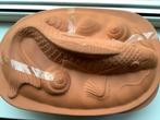 Römertopf Braadpan - Vis Motief, Huis en Inrichting, Keuken | Potten en Pannen, Ophalen of Verzenden, Zo goed als nieuw, Overige materialen
