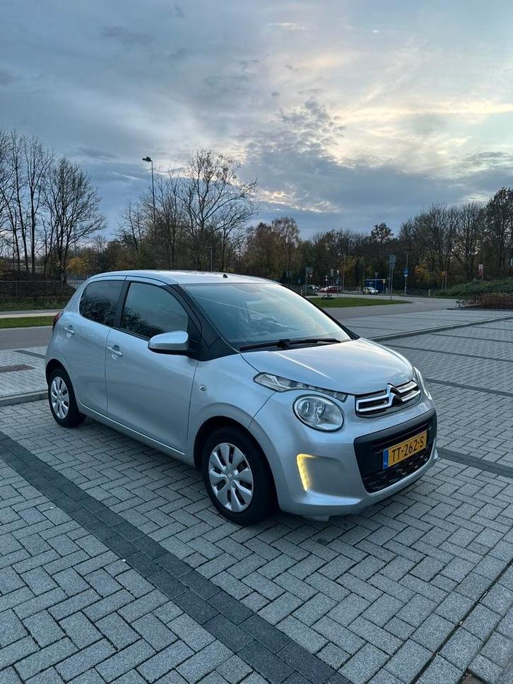 Citroën C1 1.0 VTi 72PK S&S 5D 2018 Grijs, Auto's, Citroën, Particulier, C1, ABS, Airbags, Airconditioning, Bluetooth, Centrale vergrendeling